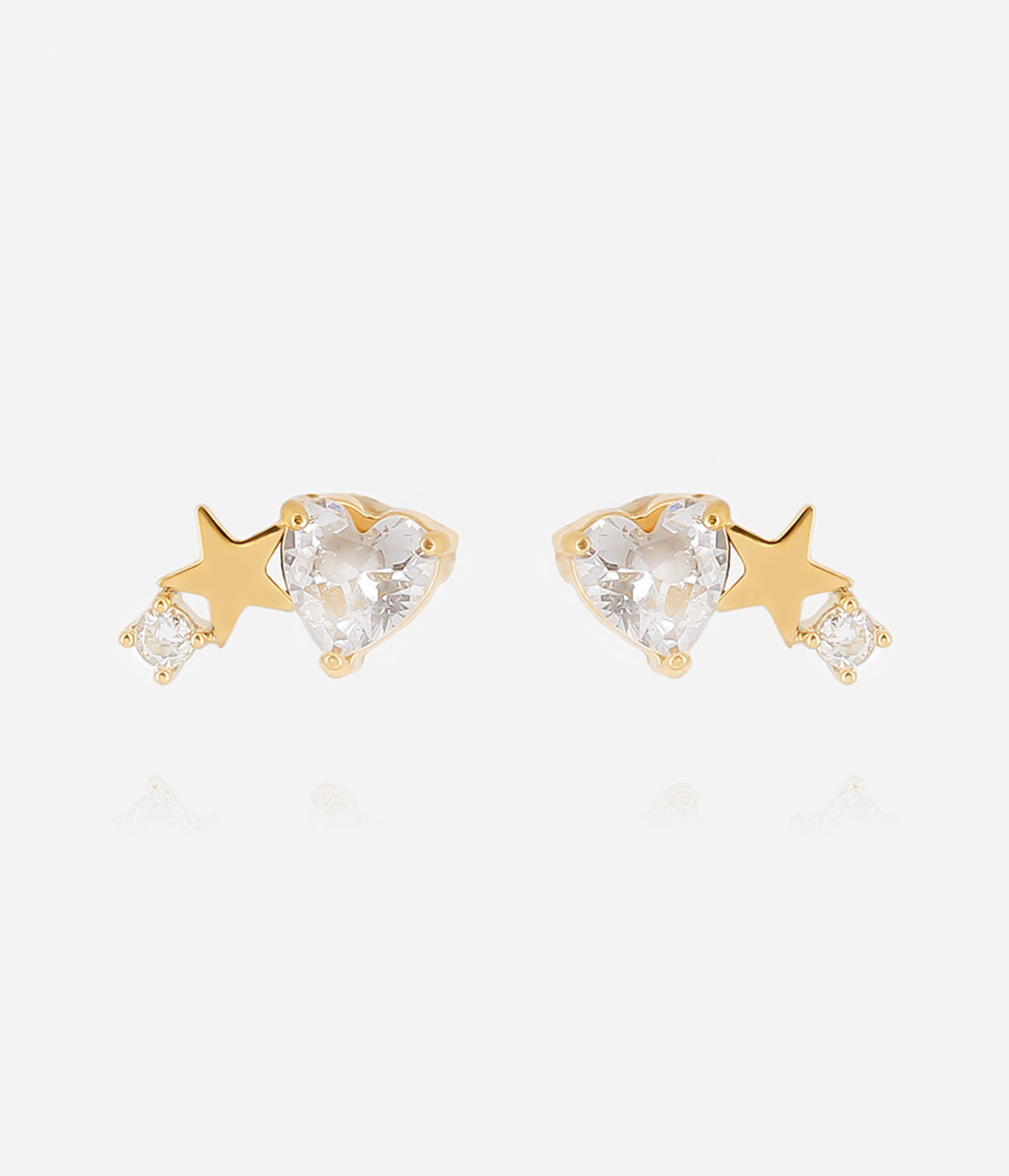 Boucles d'oreilles Pienza (Acier doré)
