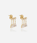 Boucles d'oreilles Ronja (Acier doré)