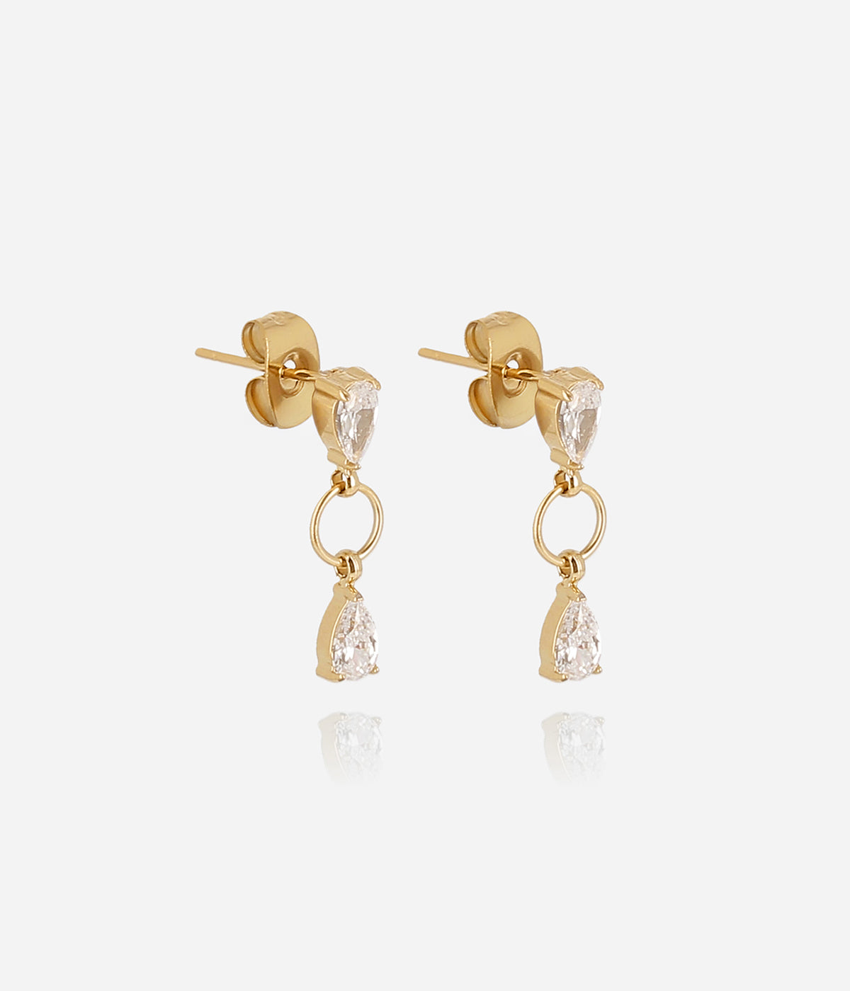 Boucles d'oreilles Skagen (Acier doré)