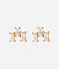Boucles d'oreilles Maréa (Acier doré)