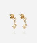 Boucles d'oreilles Elba (Acier doré)