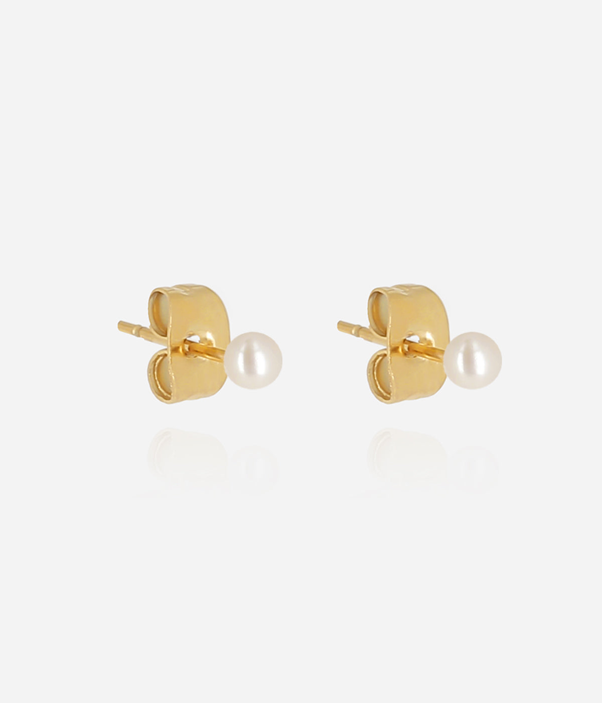 Boucles d'oreilles Abel (Acier doré)