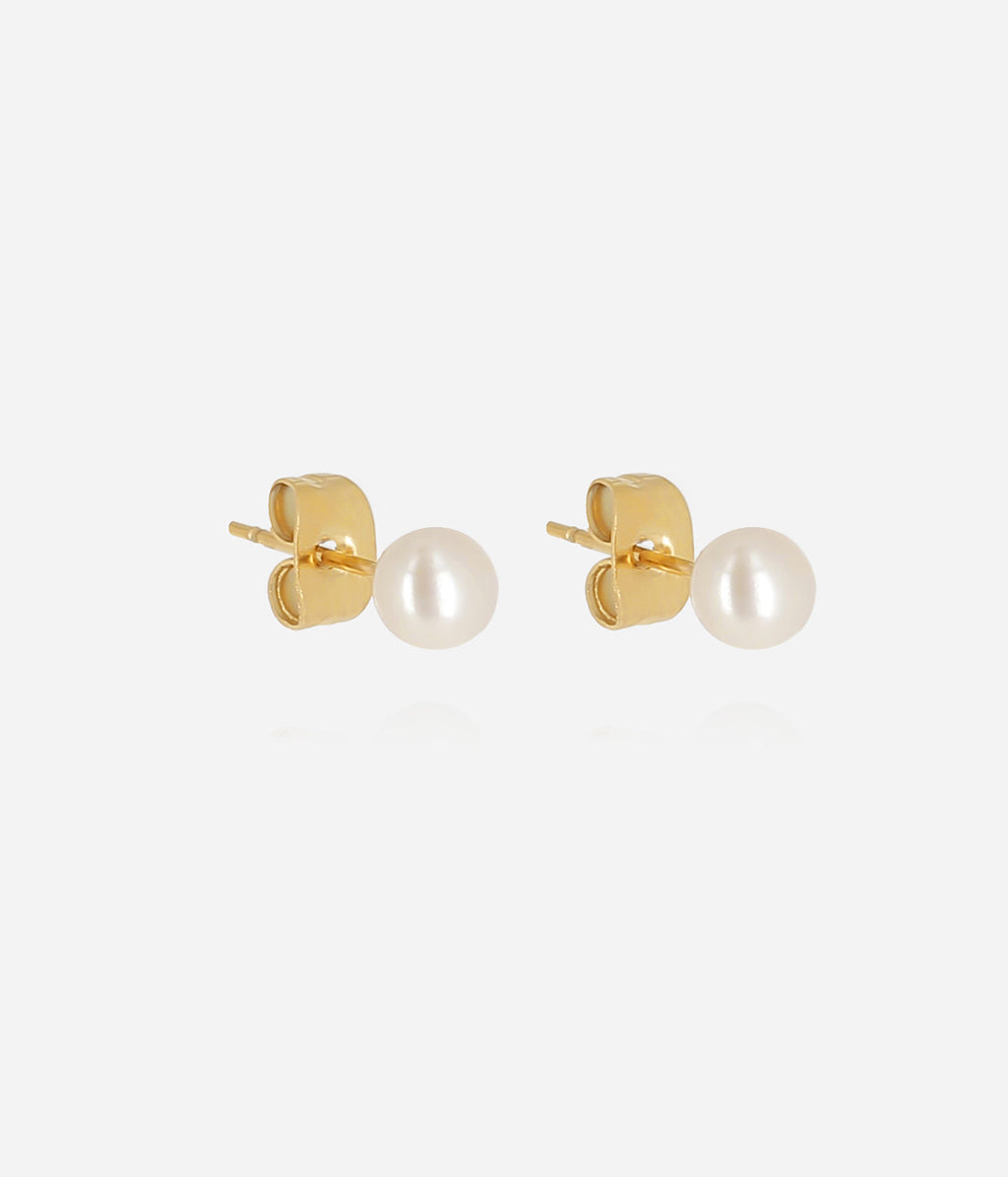 Boucles d'oreilles Hanoï (Acier doré)