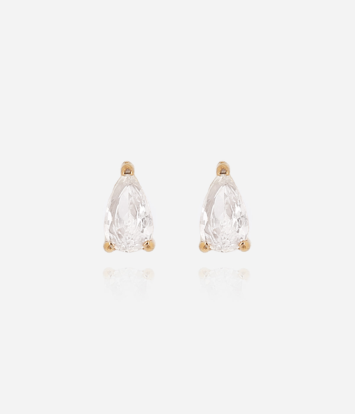 Boucles d'oreilles Anaé (Acier doré)