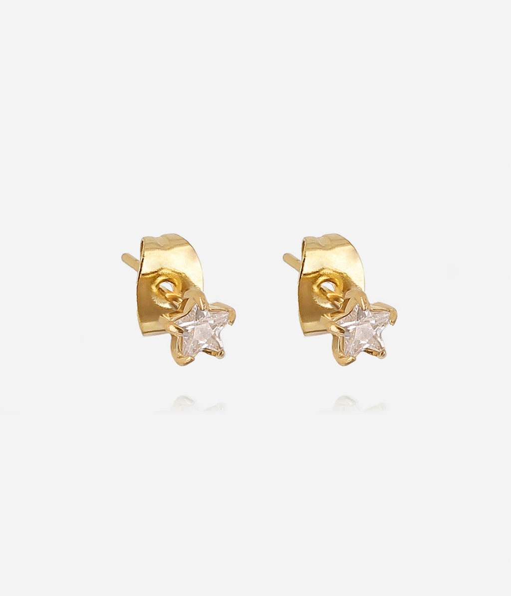 Boucles d'oreilles Sintra (Acier doré)