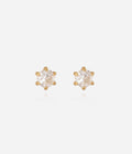 Boucles d'oreilles Kaori (Acier doré)