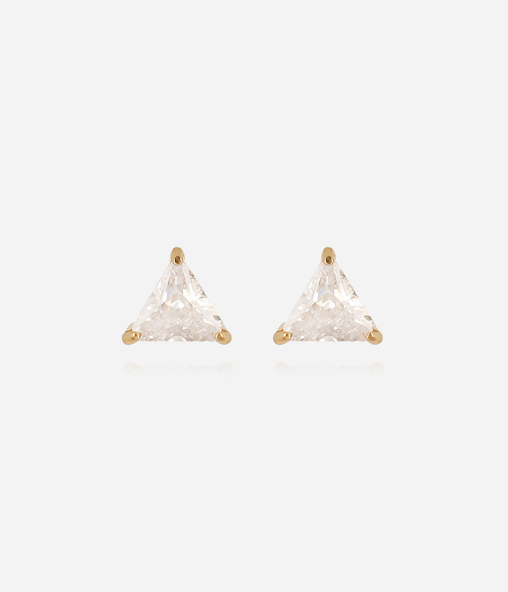 Boucles d'oreilles Auren (Acier doré)