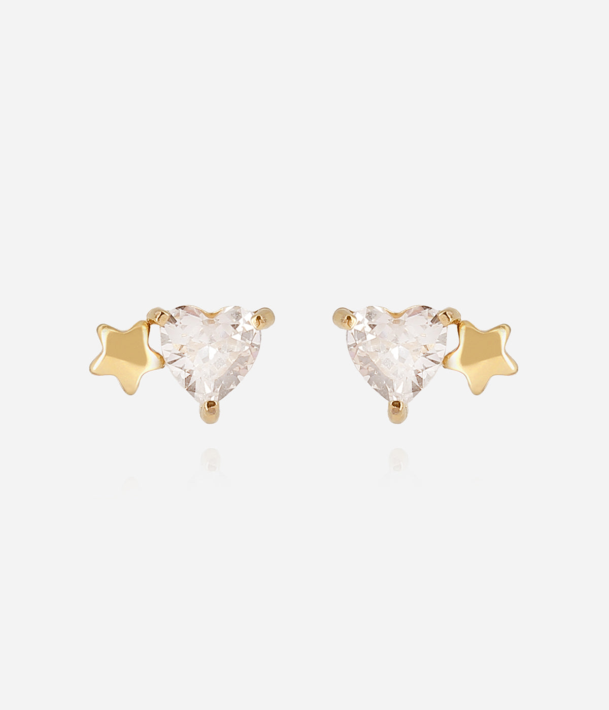 Boucles d'oreilles Kanoa (Acier doré)