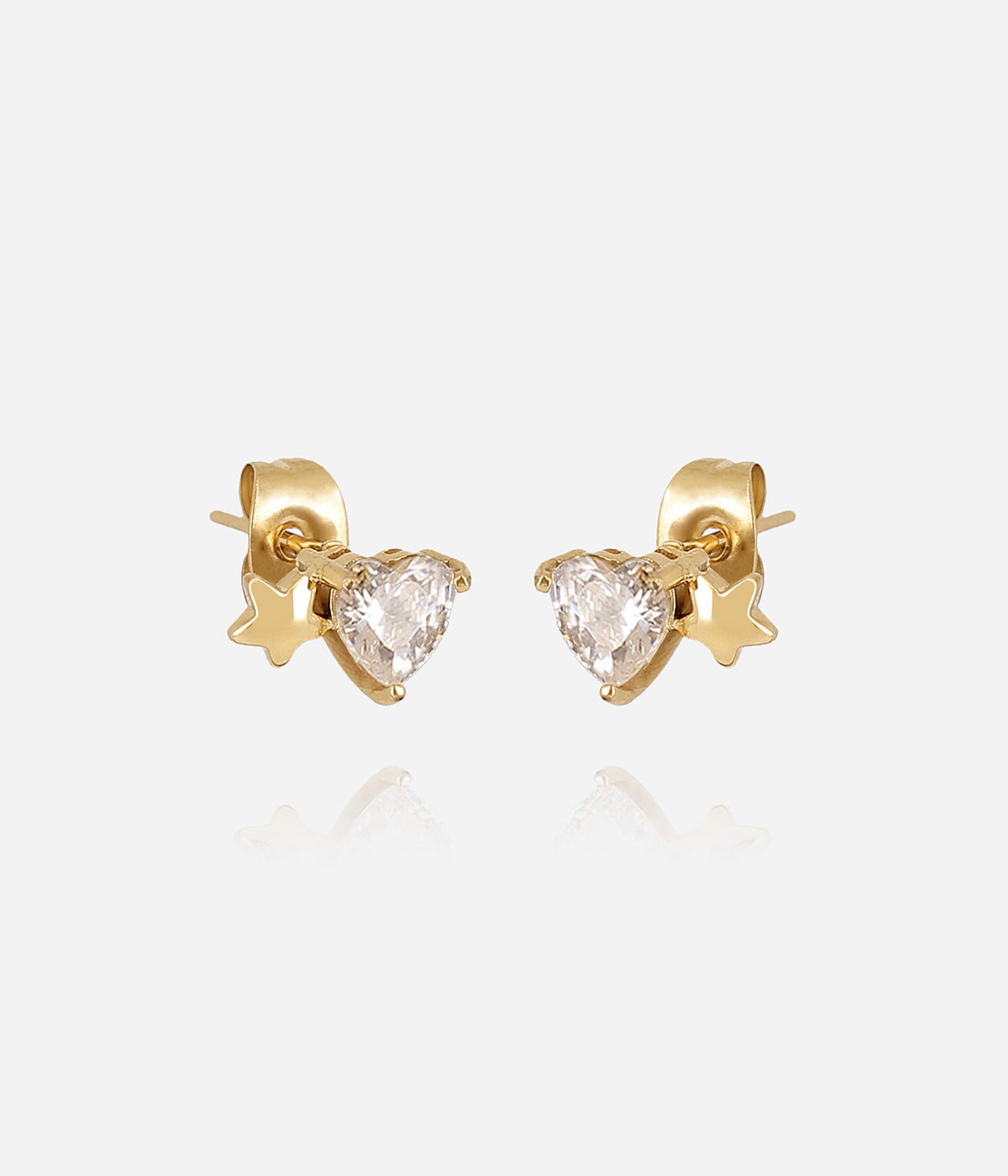 Boucles d'oreilles Kanoa (Acier doré)