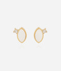 Boucles d'oreilles Ceylan (Acier doré)