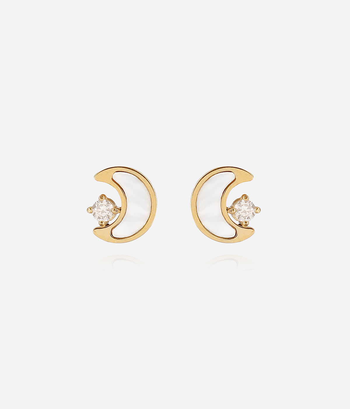 Boucles d'oreilles Kairo (Acier doré)