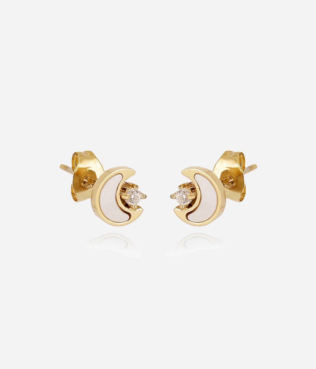 Boucles d'oreilles Kairo (Acier doré)