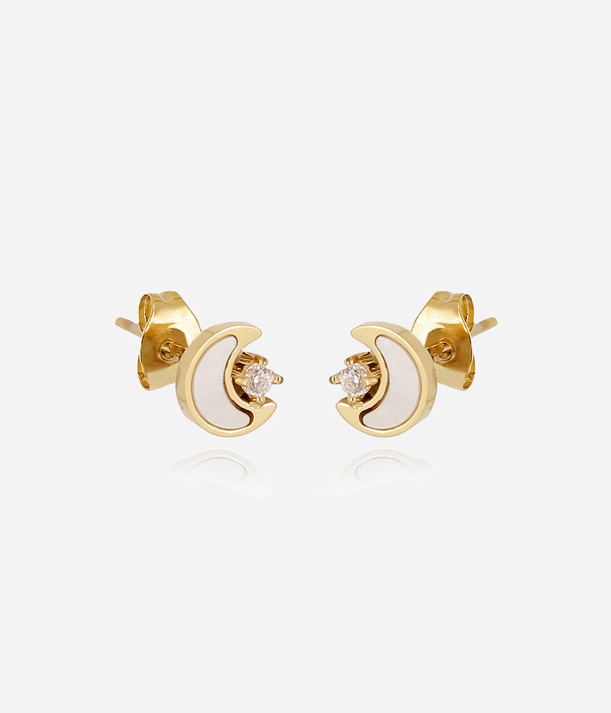 Boucles d'oreilles Kairo (Acier doré)