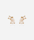 Boucles d'oreilles Eliott (Acier doré)