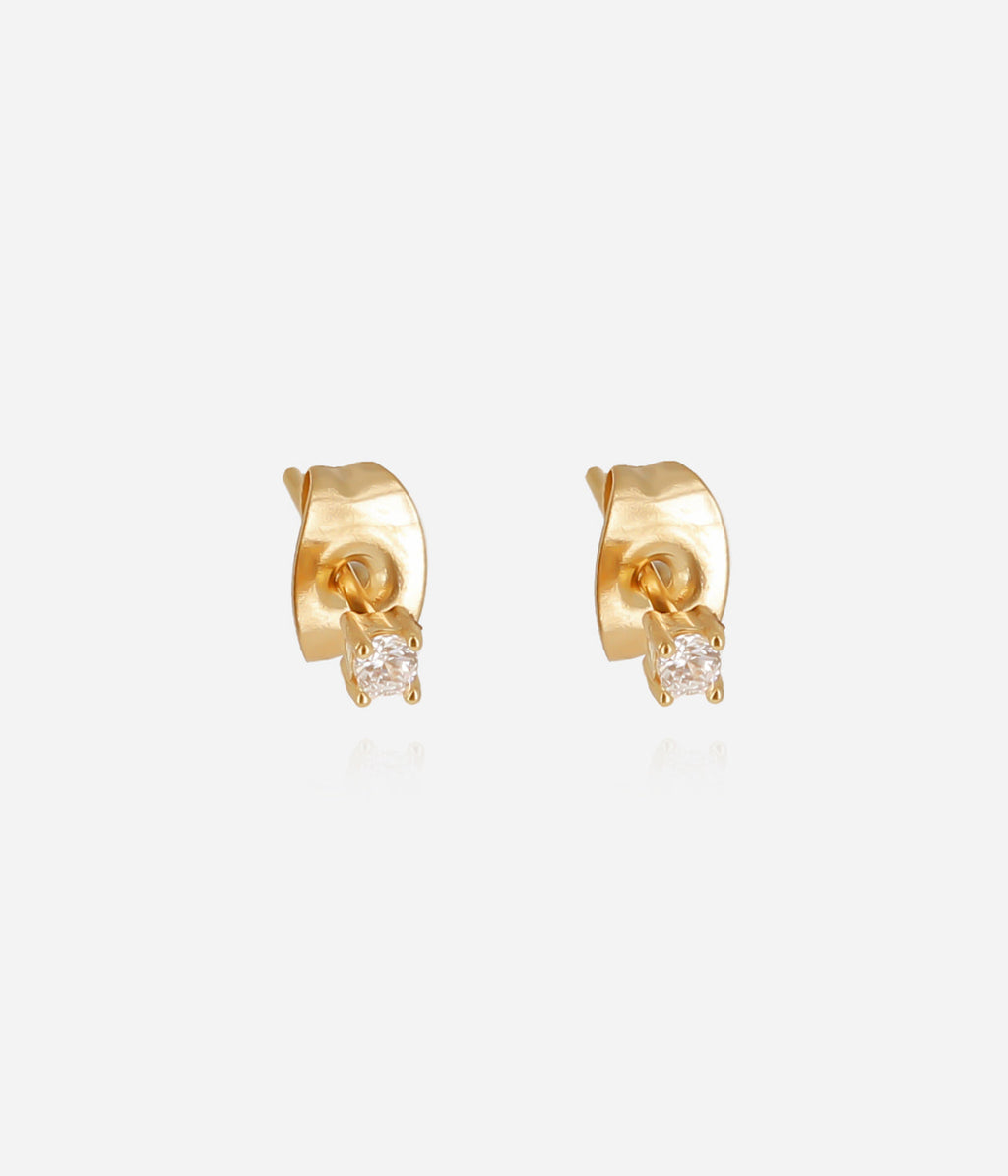Boucles d'oreilles Murcia (Acier doré)