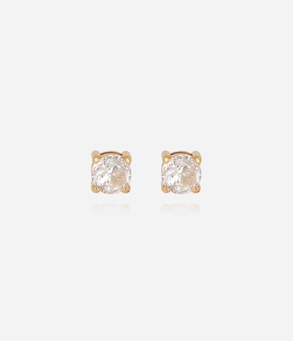 Boucles d'oreilles Murcia (Acier doré)