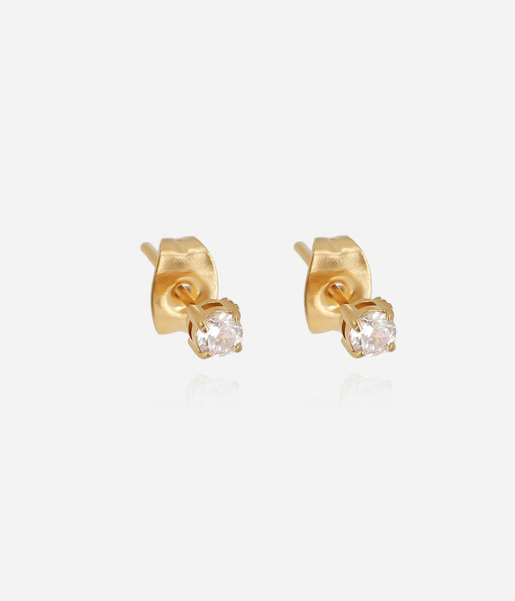 Boucles d'oreilles Murcia (Acier doré)