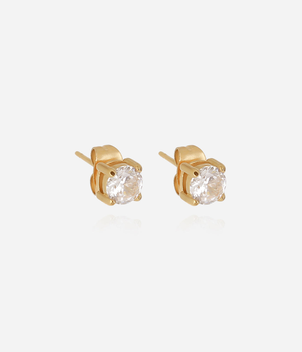 Boucles d'oreilles Murcia (Acier doré)