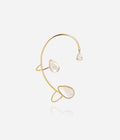 Bijou d'oreille Spinelle (Acier doré)