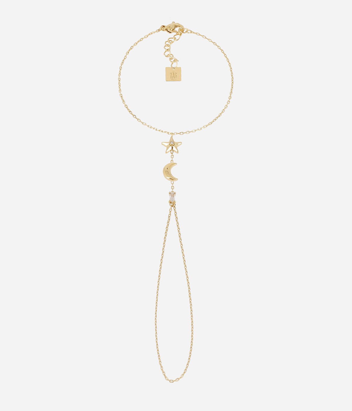 Bijou de main Capri (Acier doré)