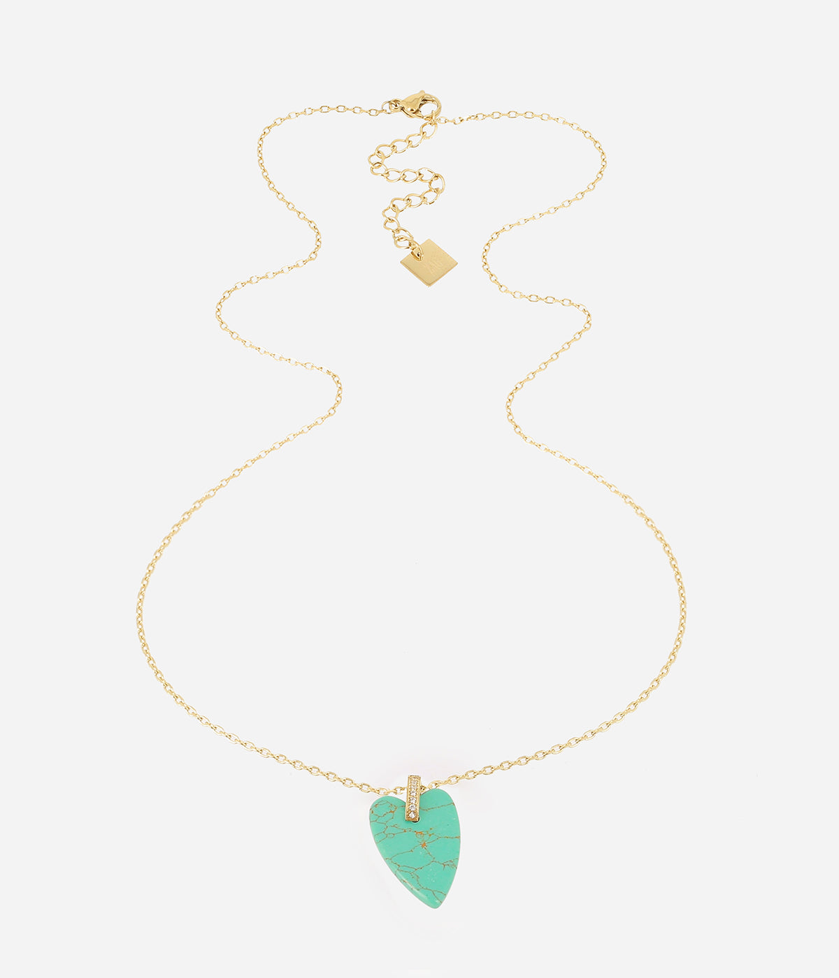 Collier Calliope (Acier doré)