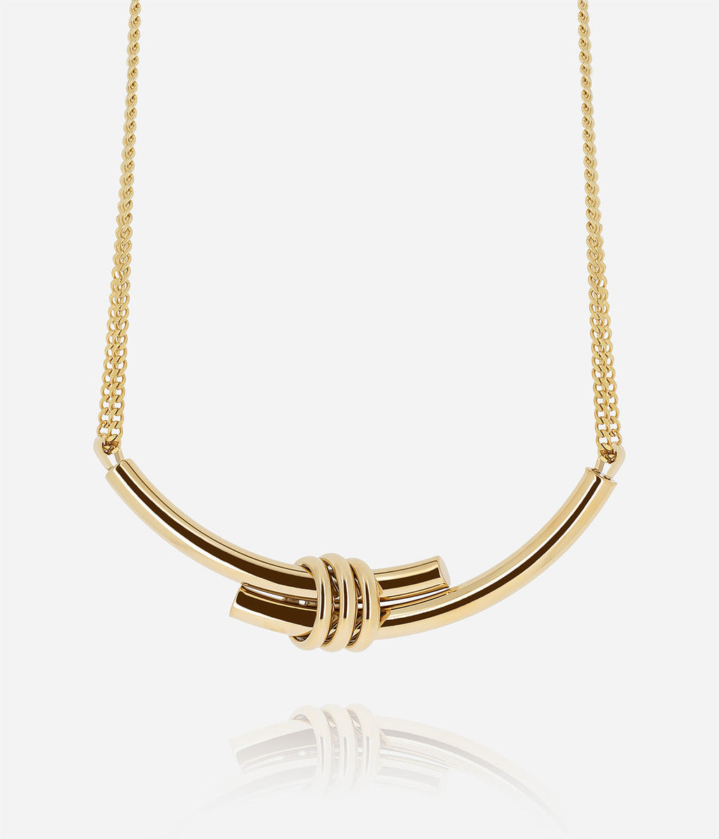 Collier Sagone (Acier doré)