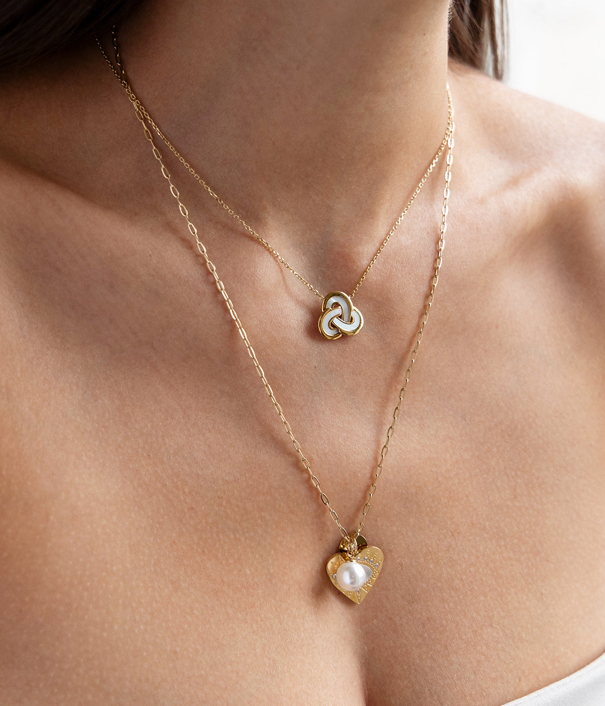 Collier Tossilo (Acier doré)