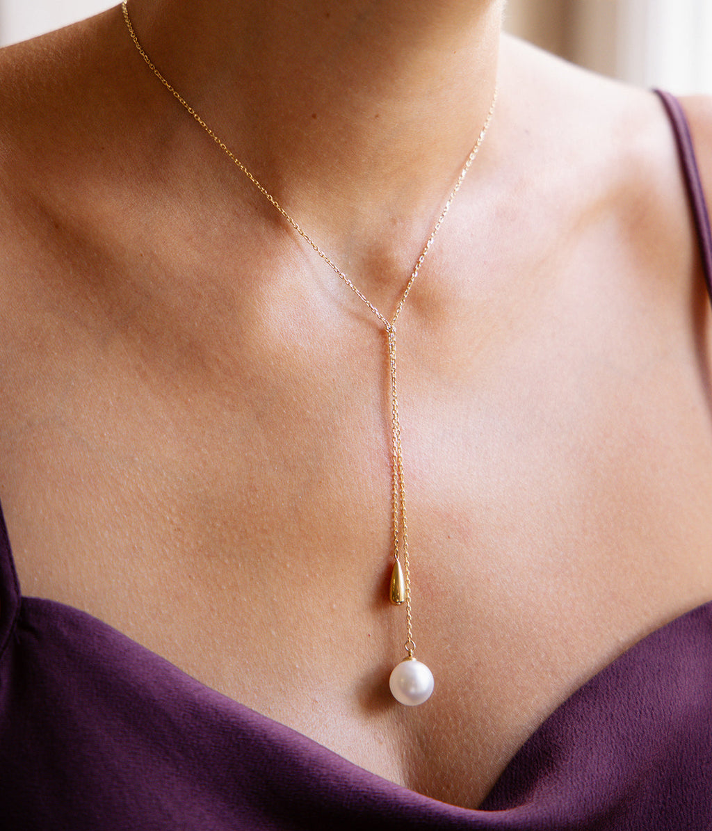 Collier Avoria (Acier doré)