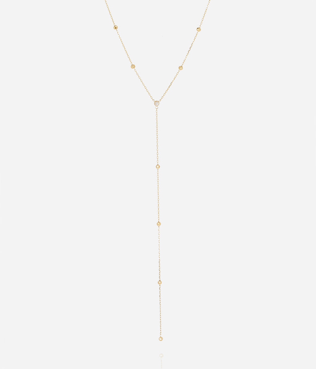 Collier Noélia (Acier doré)