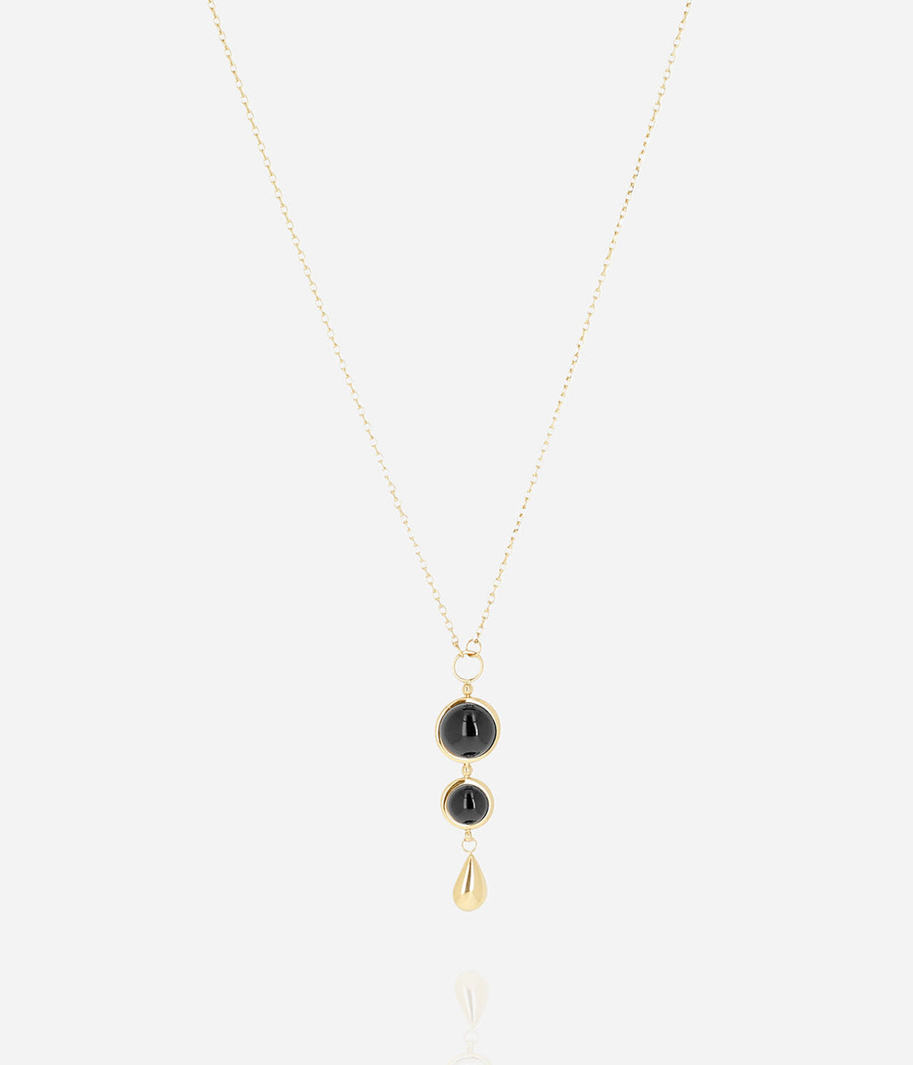 Collier Assemblage (Acier doré)