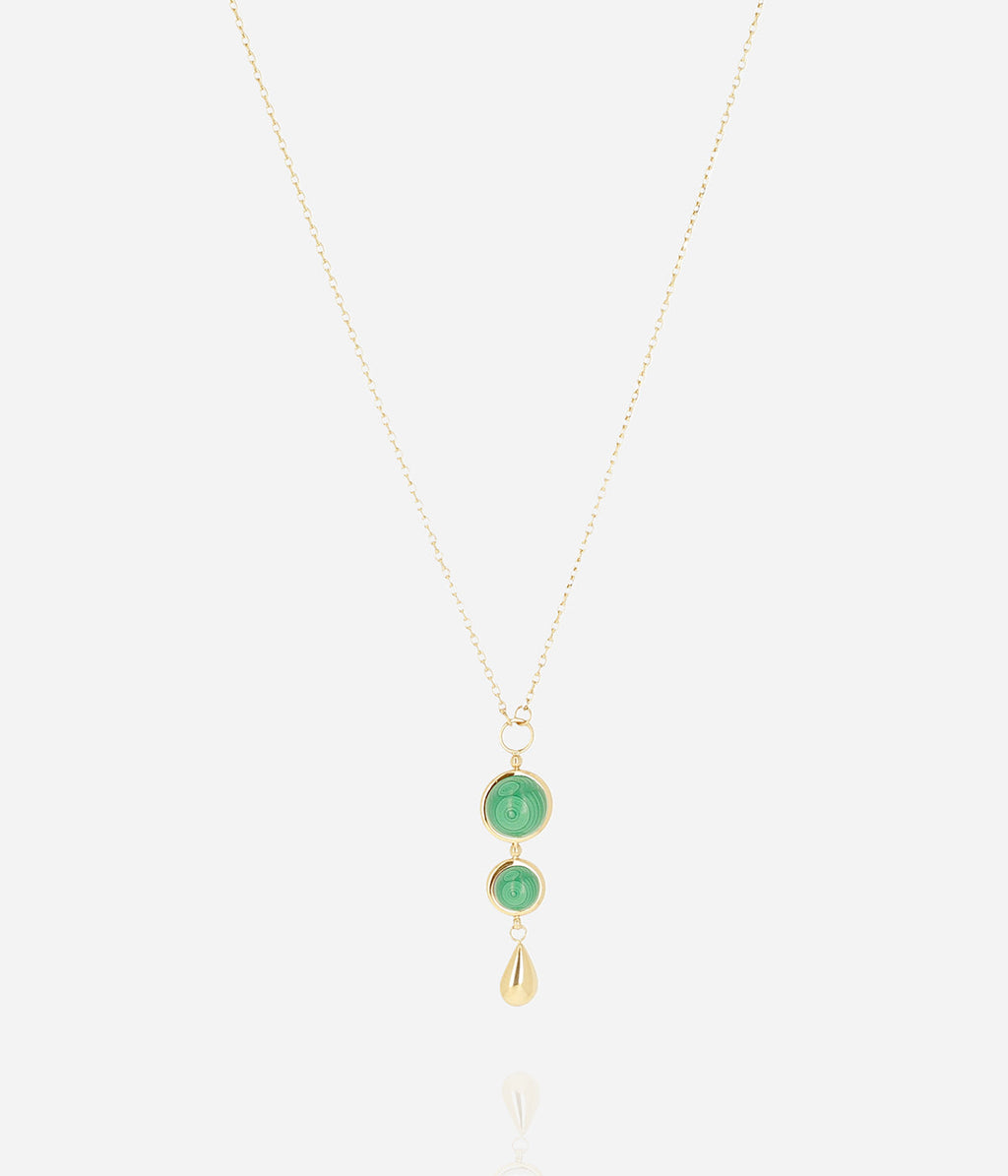 Collier Assemblage (Acier doré)