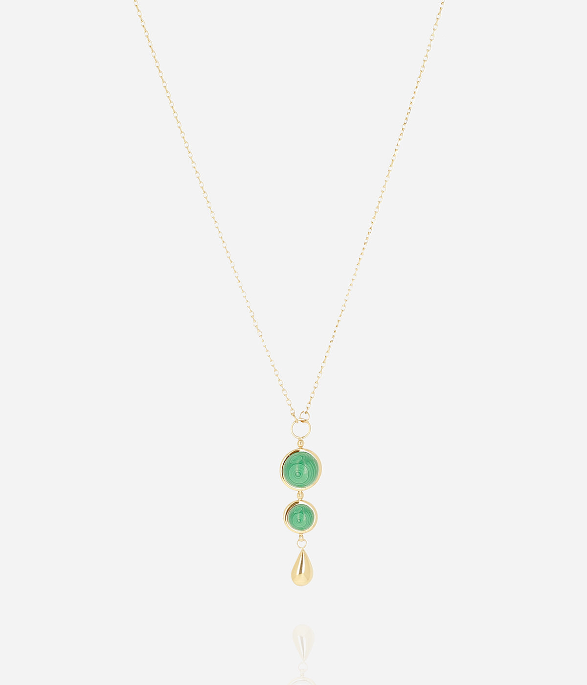 Collier Assemblage (Acier doré)