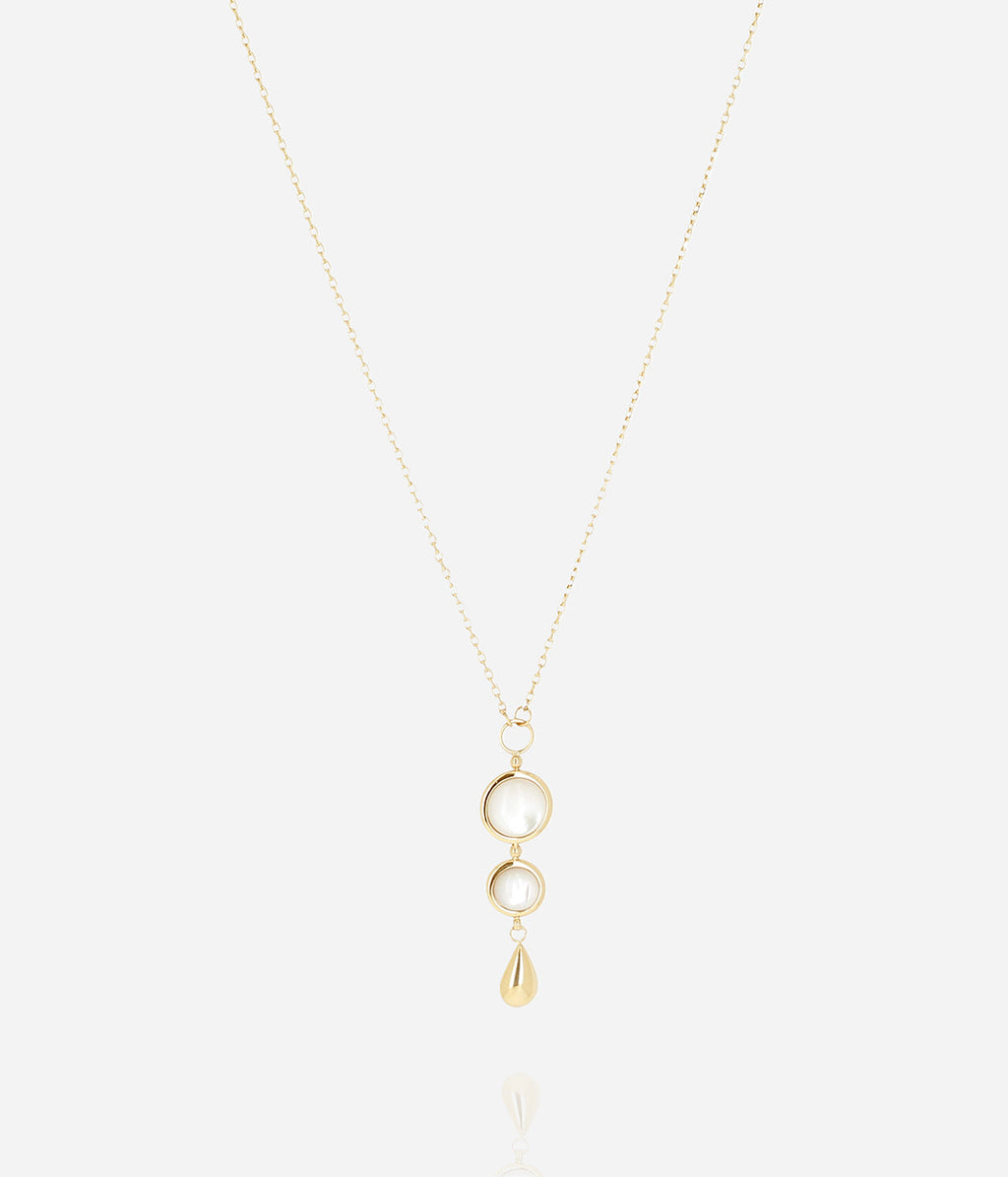 Collier Assemblage (Acier doré)