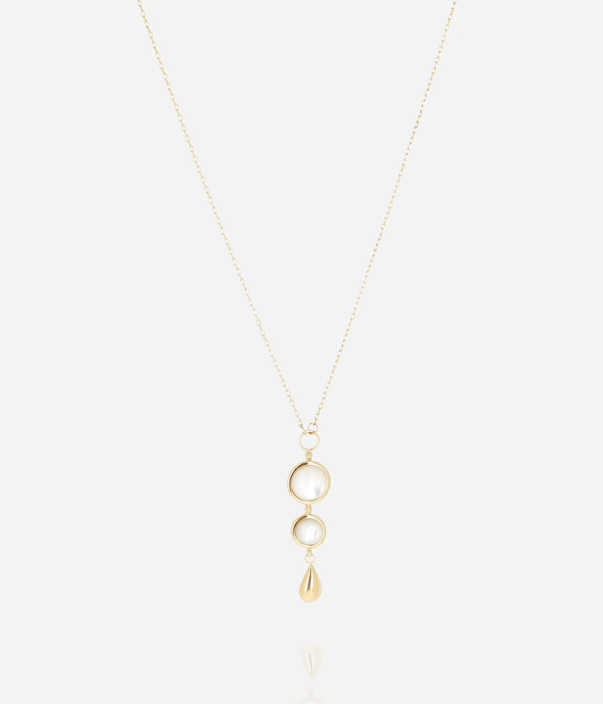 Collier Assemblage (Acier doré)