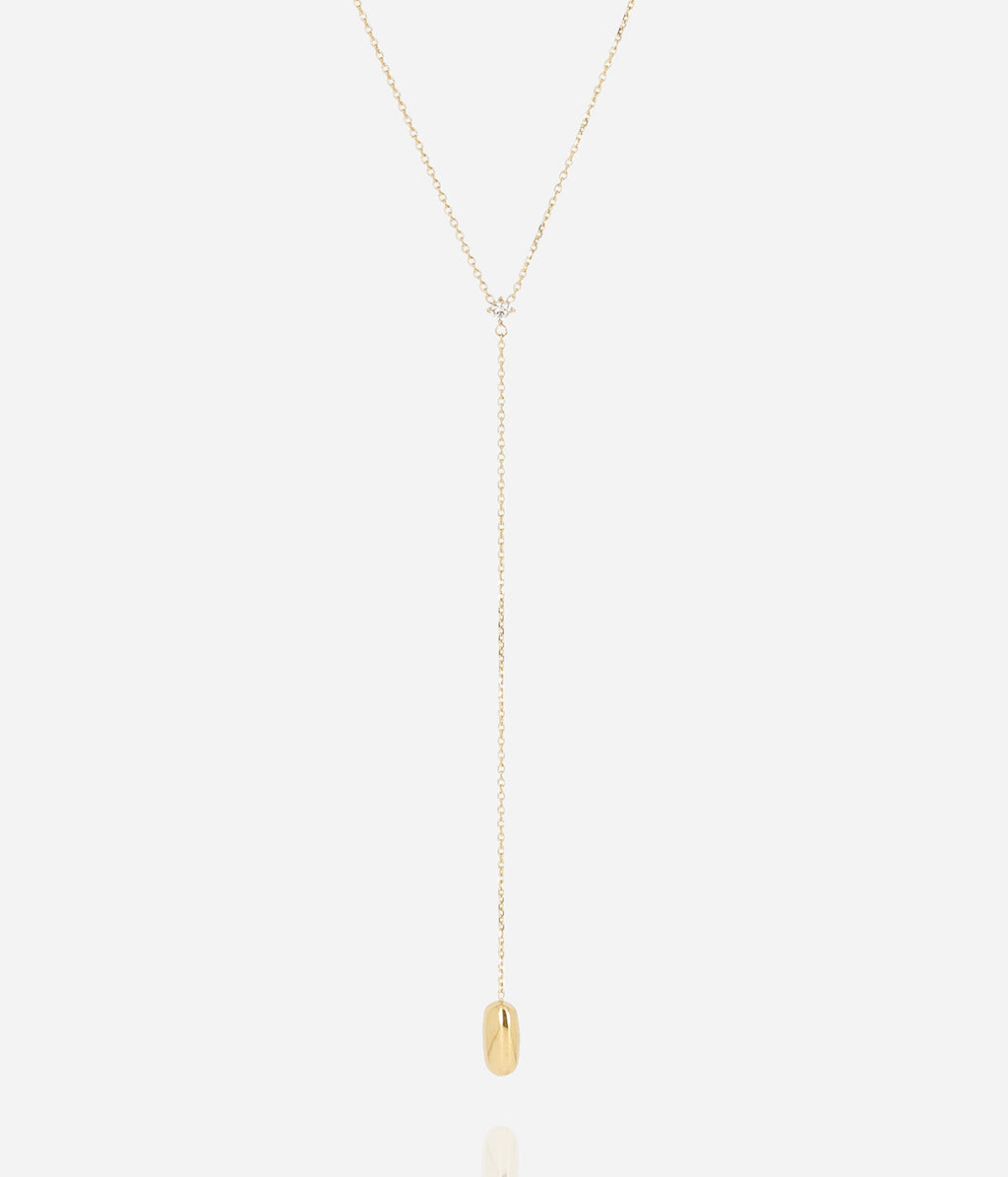 Collier Cléry (Acier doré)