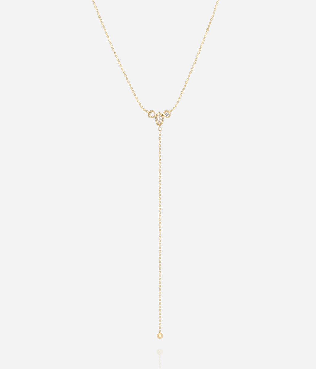 Collier Lucentia (Acier doré)