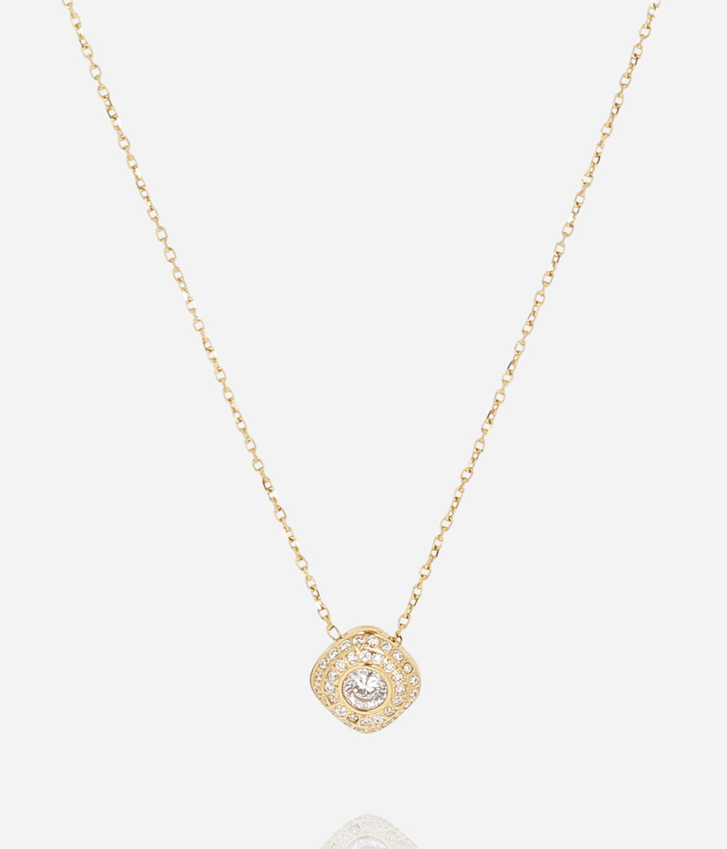Collier Ermi (Acier doré)
