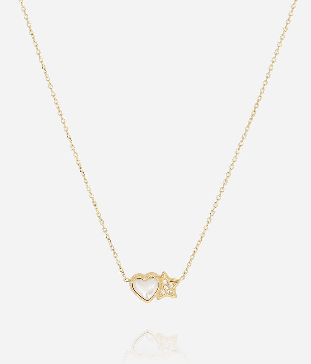 Collier Sassari (Acier doré)