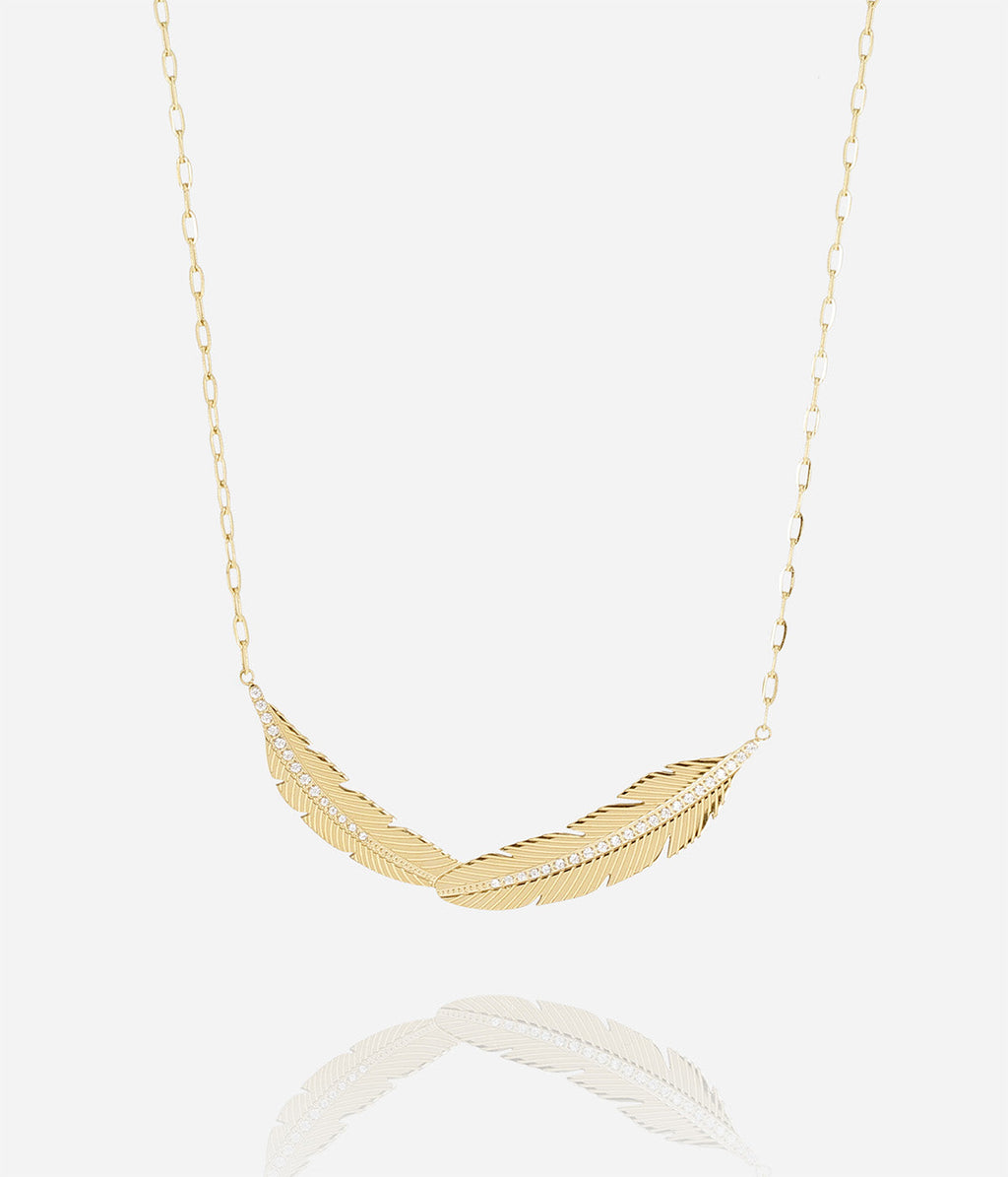 Collier Badesi (Acier doré)