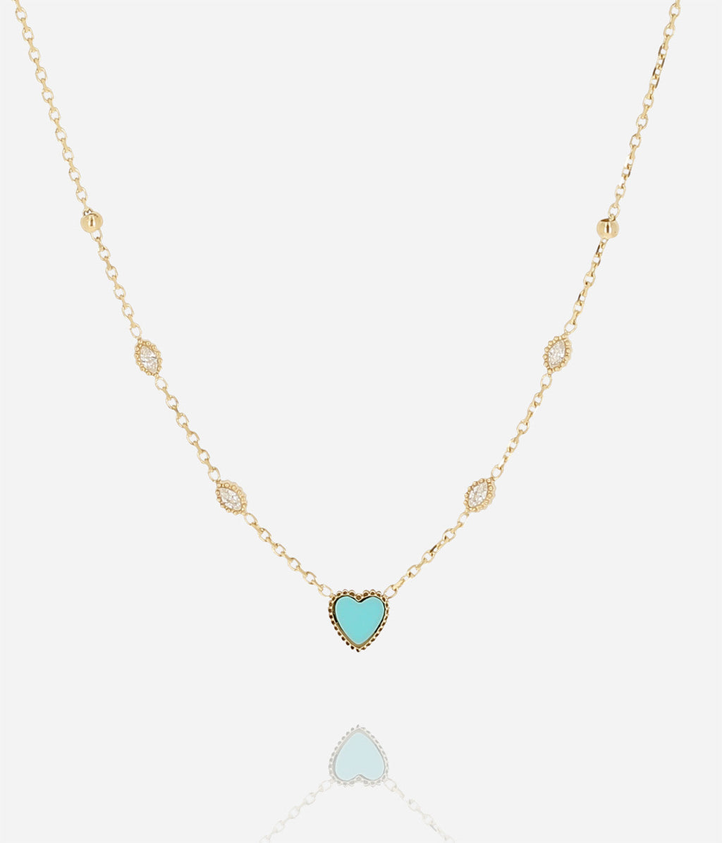 Collier Scupetu (Acier doré)