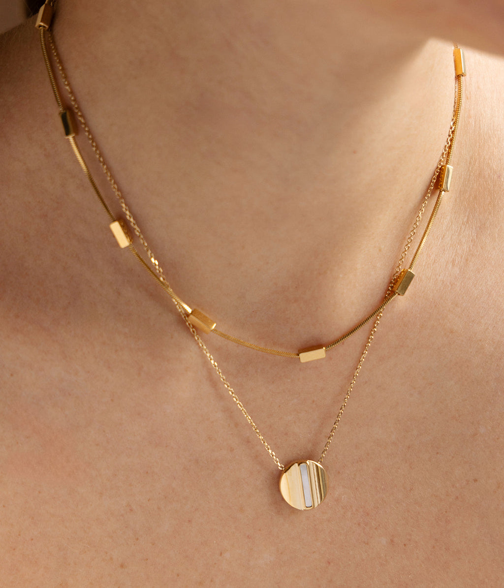 Collier Luras (Acier doré)
