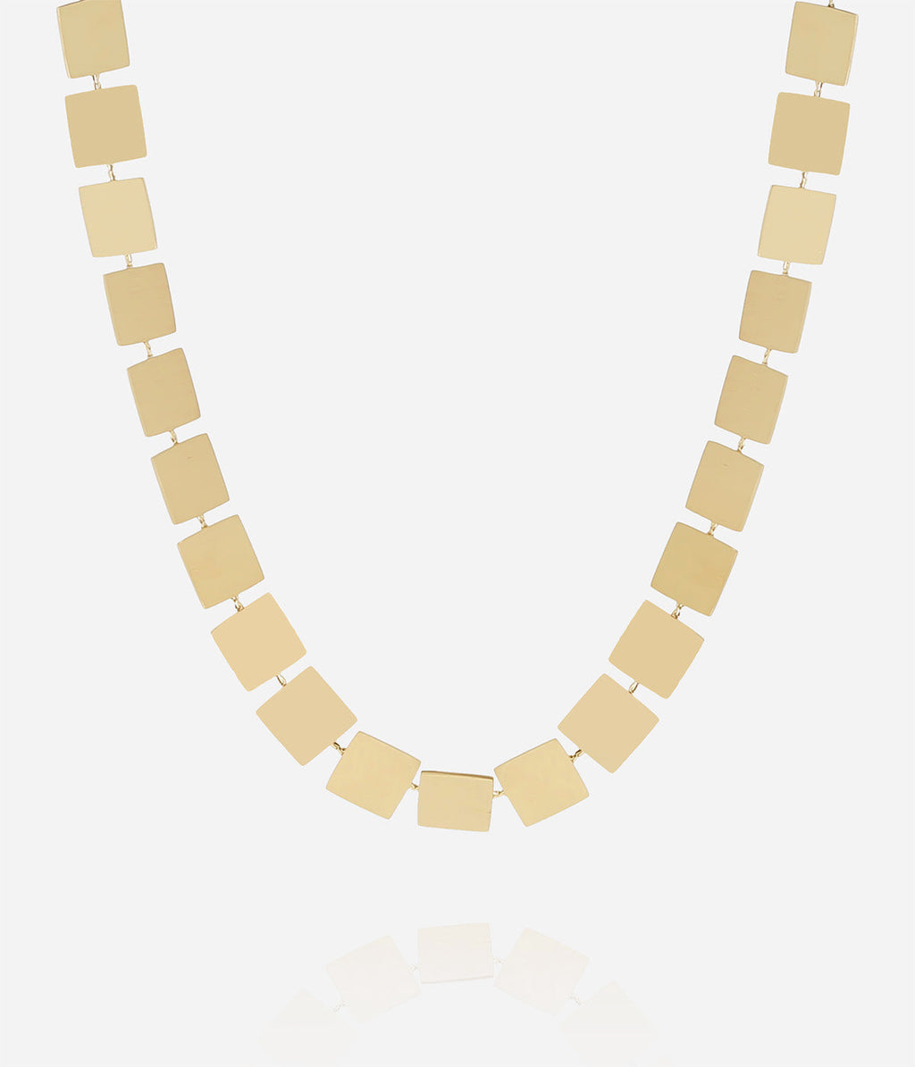 Collier Galeria (Acier doré)