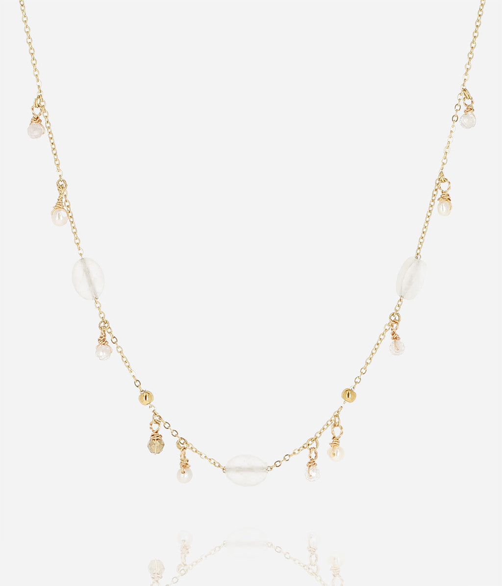 Collier Barega (Acier doré)