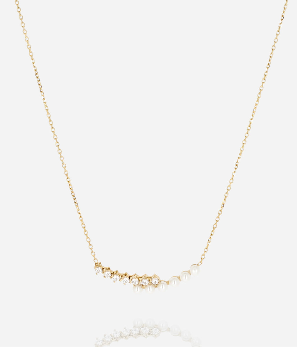 Collier Nido (Acier doré)