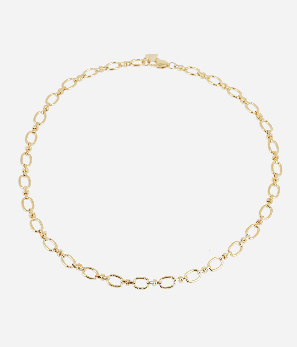 Collier Delyne (Acier doré)