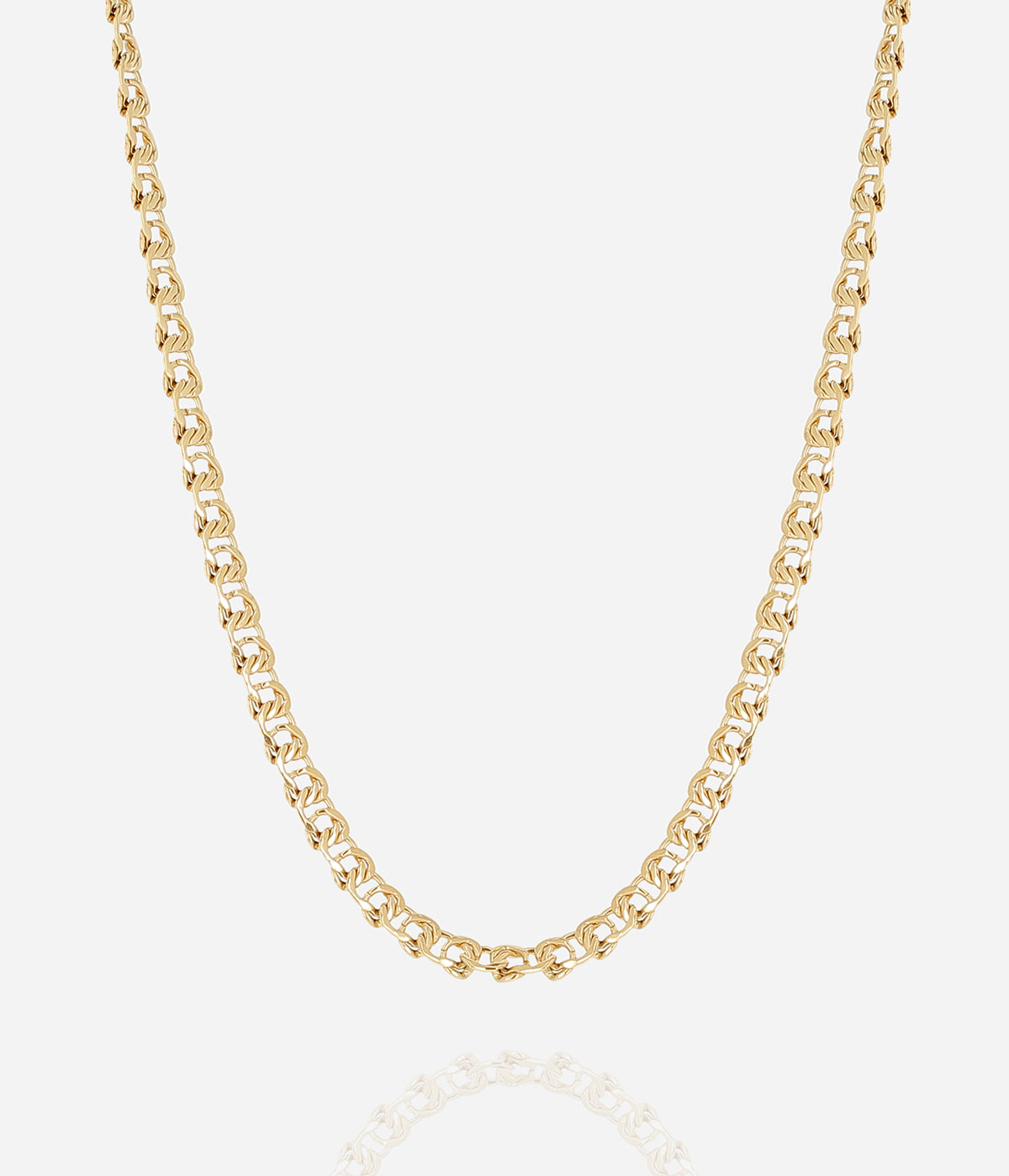 Collier Azurine (Acier doré)