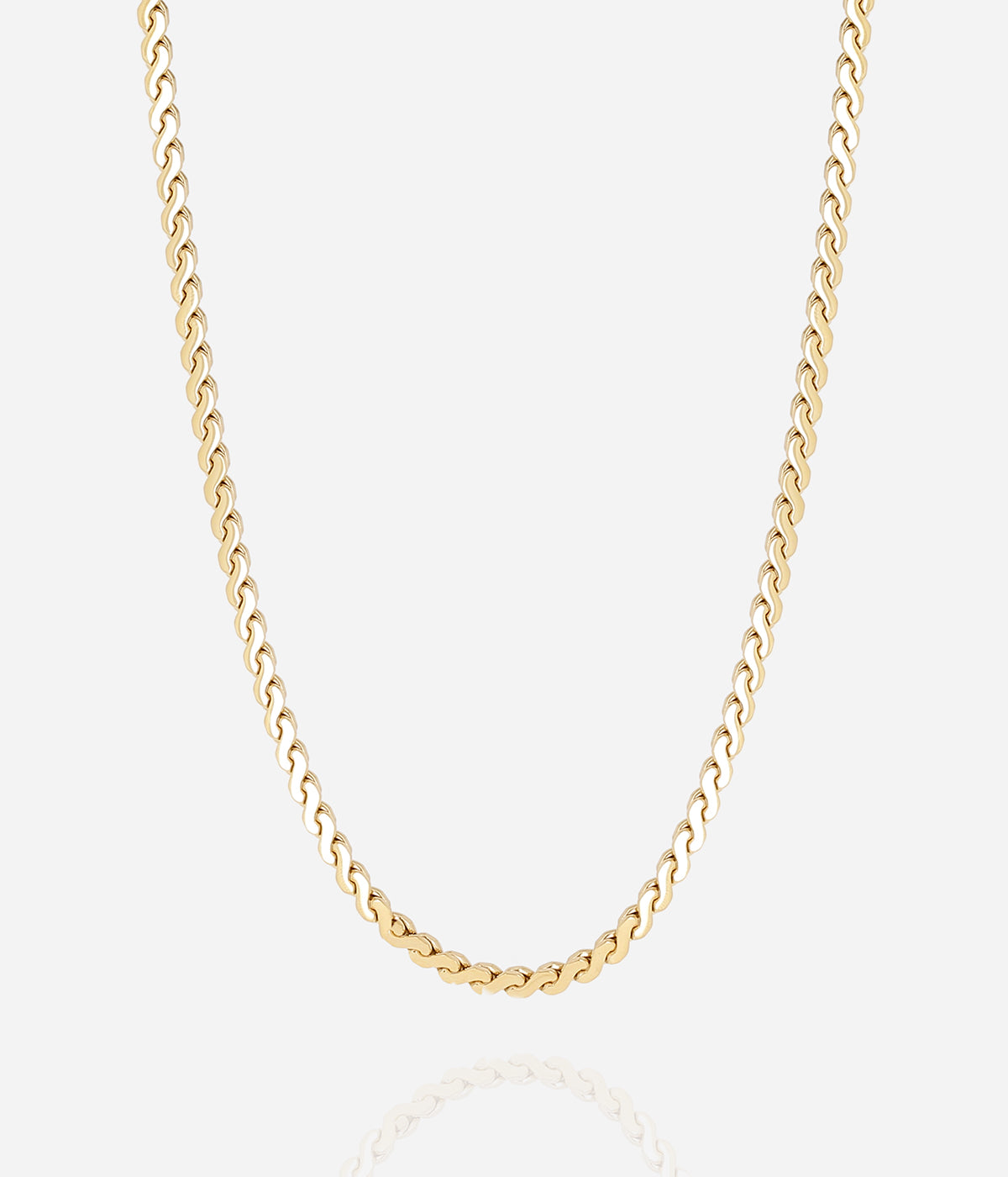 Collier Yulara (Acier doré)