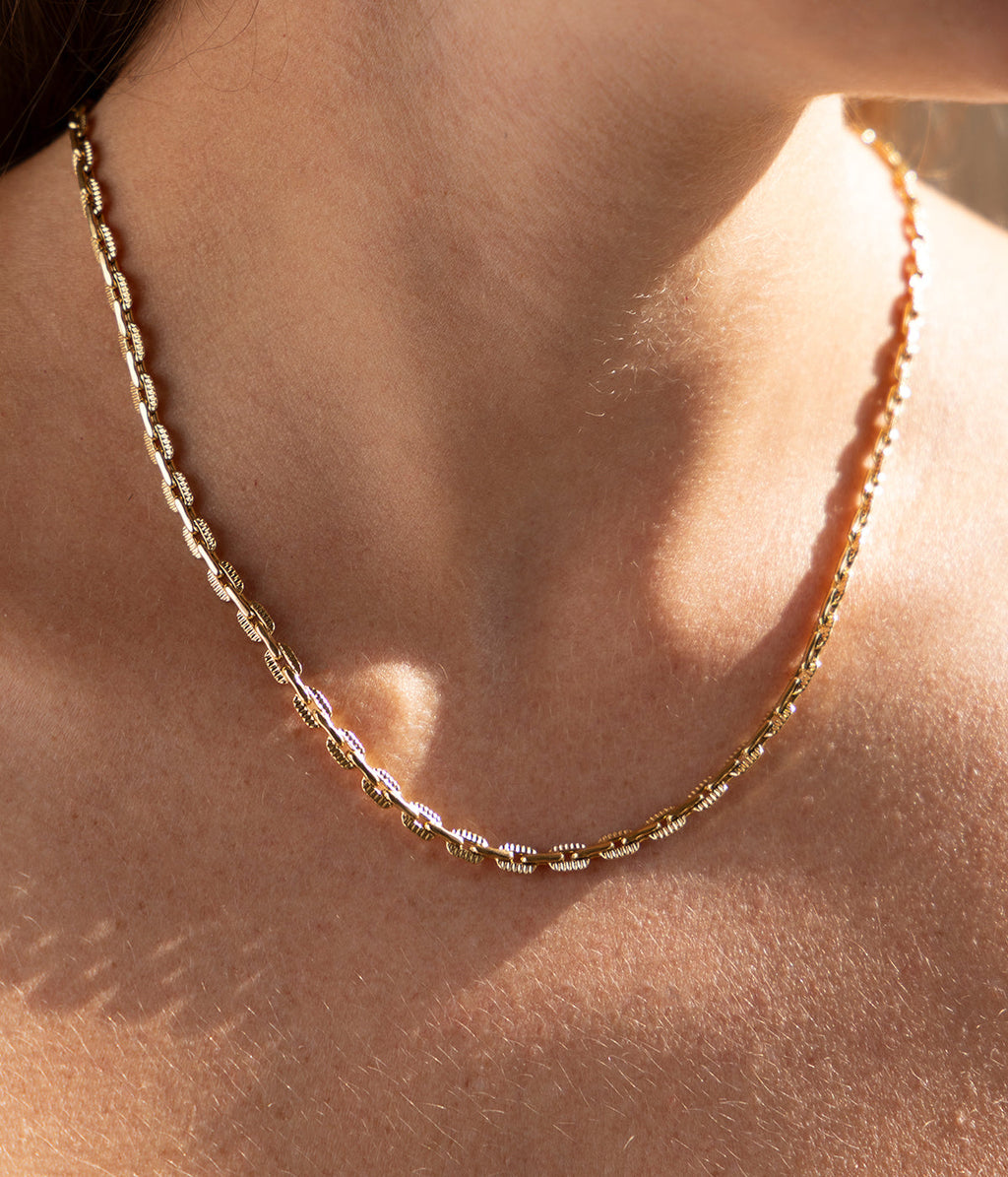 Collier Kintore (Acier doré)