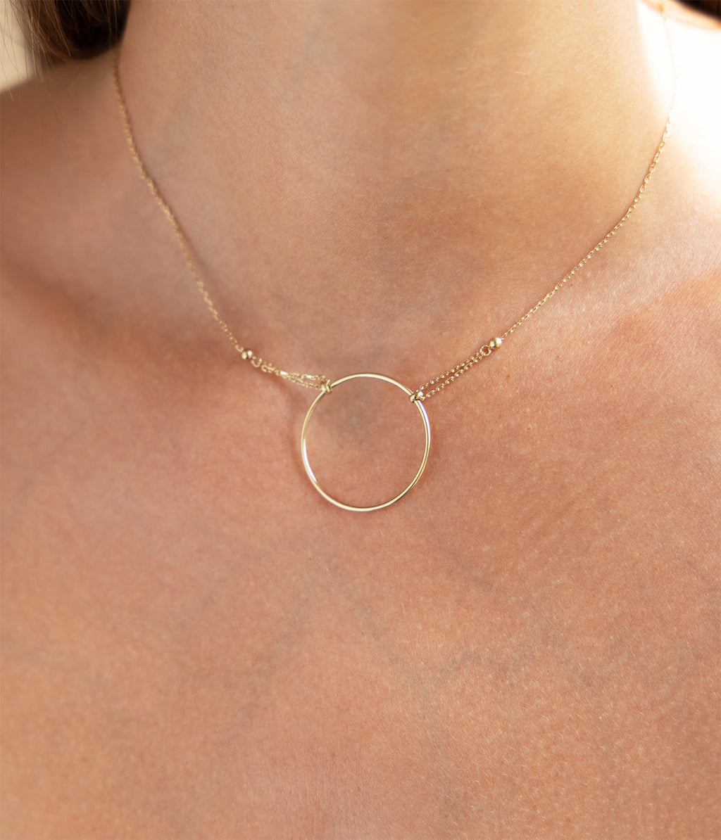 Collier Amarante (Acier doré)