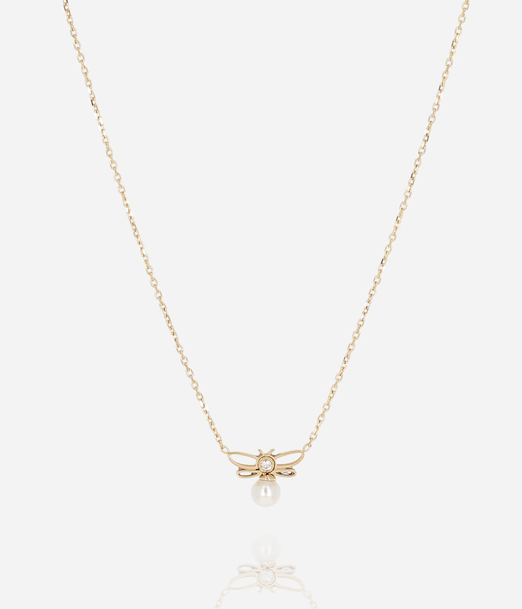 Collier Brumelle (Acier doré)